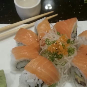 Sushi Hook - Orange blossom, salmon on tuna love - Sushi Bars Near Me - Sacramento, California Sushi Hook - Orange blossom, salmon on tuna love - Sushi Bars Near Me - Sacramento, California