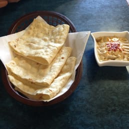 Hummus and pitas Hummus and pitas