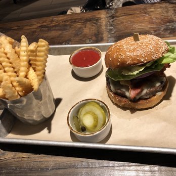 Booker & Zinc - Bacon cheeseburger - Bars Near Me - Bridgewater, New Jersey Booker & Zinc - Bacon cheeseburger - Bars Near Me - Bridgewater, New Jersey