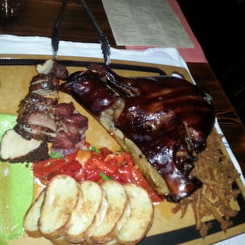 Radiator Whiskey - Roasted pig head - New American Near Me - Seattle, Washington Radiator Whiskey - Roasted pig head - New American Near Me - Seattle, Washington