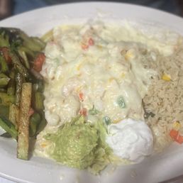 Seafood enchiladas Seafood enchiladas