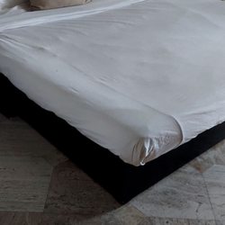 Regina Club - So I took this pic, because we thought this was a real mattress, but as you can tell from the next pic...