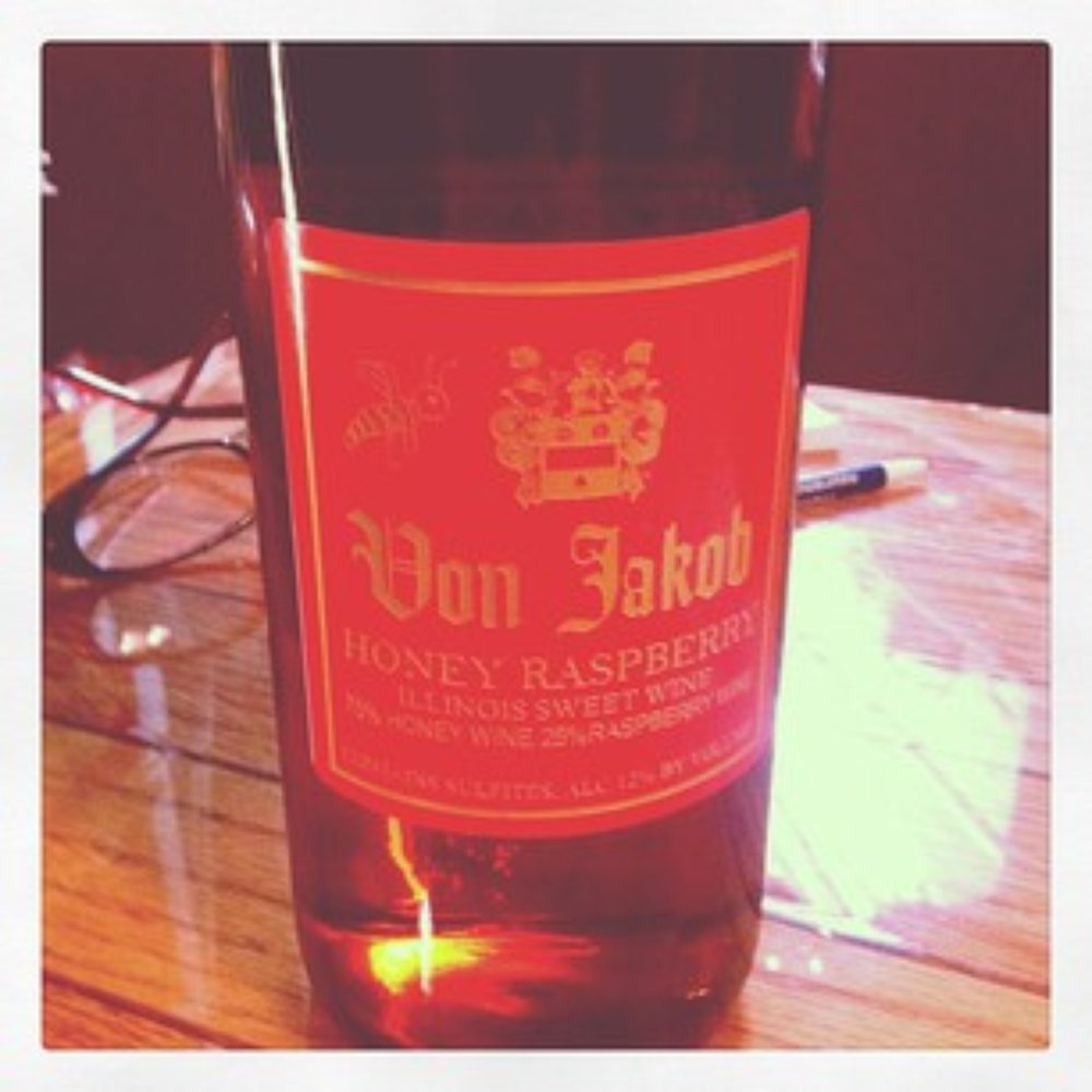 Honey Raspberry wine - delicious!