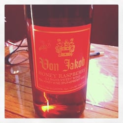 Off The Vine Winery - Honey Raspberry wine - delicious!