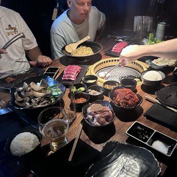 Cobra - Table full of food - Korean Near Me - Pittsburgh, Pennsylvania
