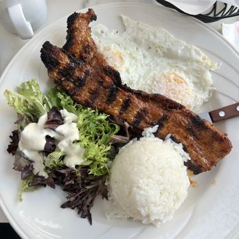 Liliha Bakery - Smoked pork and eggs - Bakeries Near Me - Honolulu, Hawaii