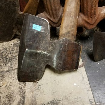 P & G Antiques - A fence splitting axe - Antiques Near Me - Thomasville, North Carolina P & G Antiques - A fence splitting axe - Antiques Near Me - Thomasville, North Carolina