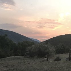 Heart of the Rockies Campground - Our view to the west