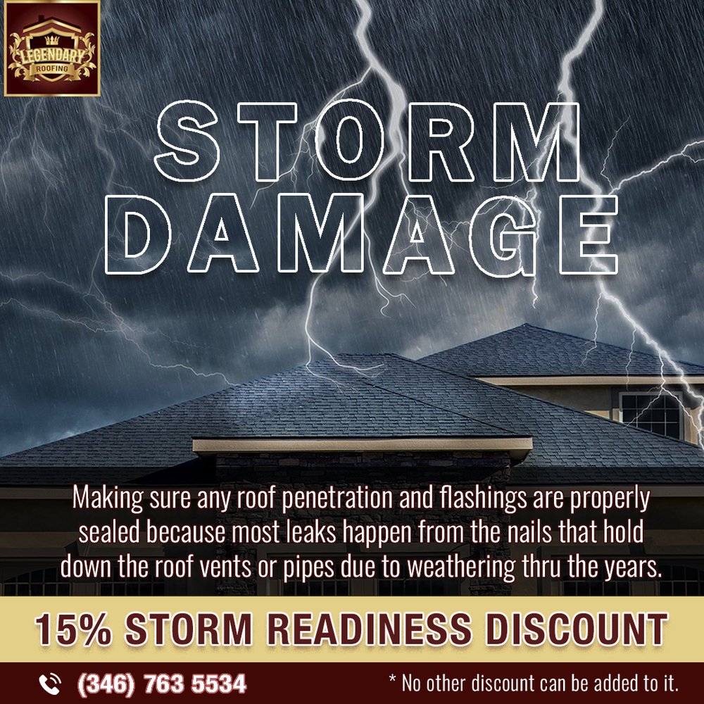 Slide of Legendary Roofing Houston