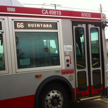 MUNI 66 - MUNI 66 Line - Public Transportation Near Me - San Francisco, California