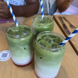 Iced Strawberry Matcha Iced Strawberry Matcha