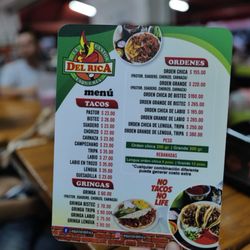 El Pastor del Rica Taquería