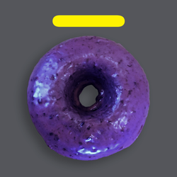 Fonuts - Blueberry earl grey, fresh blueberries, hand placed in each fonut, to ensure one in every bite!