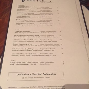 Valette Restaurant - New American Near Me - Healdsburg, California Valette Restaurant - New American Near Me - Healdsburg, California
