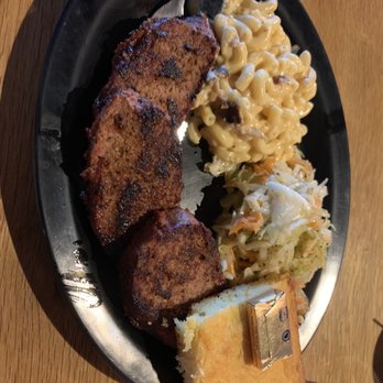 Briquettes Smokehouse - Smoked meatloaf with Mac'n Cheese and Coleslaw - Smokehouse Near Me - Ashtabula, Ohio