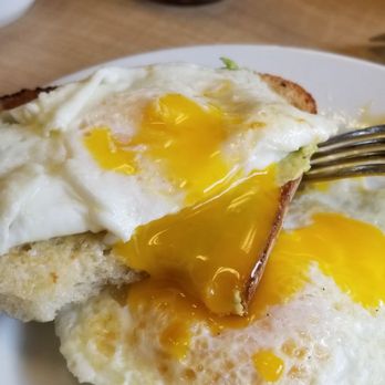 Grateful Dedham Diner - Supposedly over-medium eggs - Breakfast & Brunch Near Me - Dedham, Massachusetts