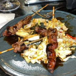 WhiteCaps Drinks + Eats - Teriyaki Beef Skewers