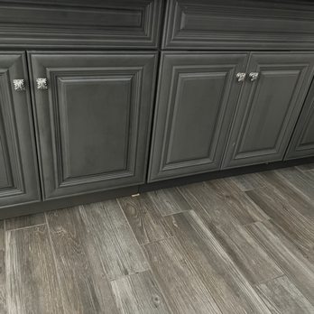 Cabinets To Go - Gray, brown, gray cabinets! Will not correct color mismatch - Kitchen & Bath Near Me - St. Petersburg, Florida Cabinets To Go - Gray, brown, gray cabinets! Will not correct color mismatch - Kitchen & Bath Near Me - St. Petersburg, Florida