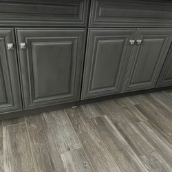 Cabinets To Go - Gray, brown, gray cabinets! Will not correct color mismatch