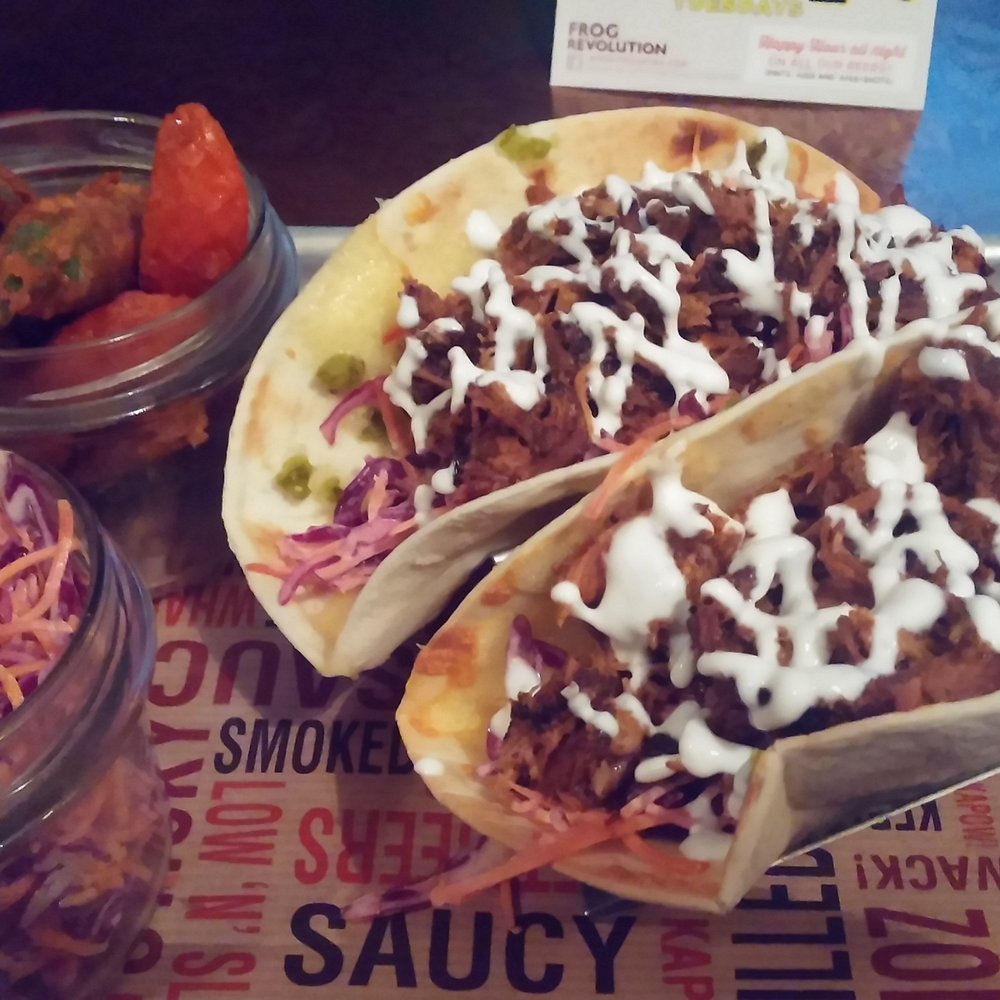 Frog Revolution - Smoked beef tacos - American Near Me - Paris, 75 Frog Revolution - Smoked beef tacos - American Near Me - Paris, 75