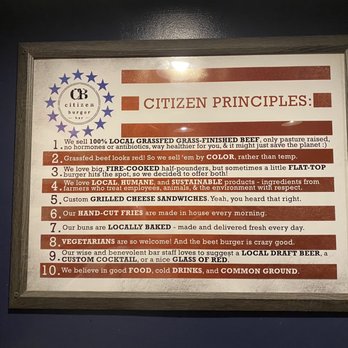 Citizen Burger Bar - Love their principles! - Burgers Near Me - Charlottesville, Virginia Citizen Burger Bar - Love their principles! - Burgers Near Me - Charlottesville, Virginia