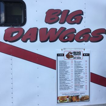 Big Dawggs - a man standing in front of a food truck - Hot Dogs Near Me - Griswold, Connecticut