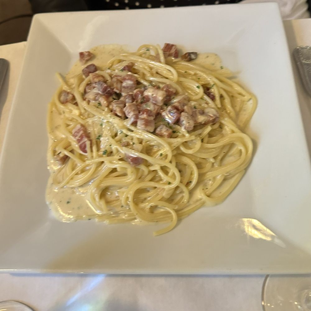 Riviera Ristorante - Spaghetti carbonara - Italian Near Me - Santa Rosa, California