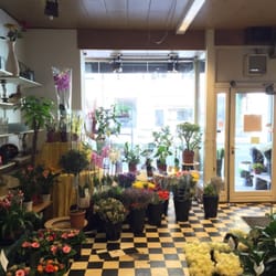 Dannebrogblomster på Vesterbrogade