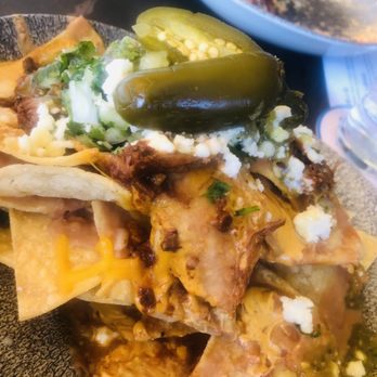 Lamplight Lounge - Barbacoa nachos. Wanted to order the lobster nachos but upon recommendation of our server, we decided on the barbacoa. - New American Near Me - Anaheim, California