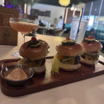 Thyme Restaurant & Bar - Waygu burger sliders - Breakfast & Brunch Near Me - Atlanta, Georgia Thyme Restaurant & Bar - Waygu burger sliders - Breakfast & Brunch Near Me - Atlanta, Georgia