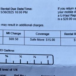 How much gas was supposed to be in the truck. How much gas was supposed to be in the truck.