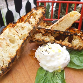 Federal Pizza - Creamy burrata and grilled bread. - Pizza Near Me - Phoenix, Arizona