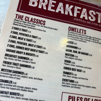 Farmhouse Cafe - Menu March 2024 - Cafes Near Me - Arcade, New York
