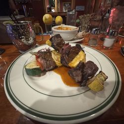 Grizzly Lounge - Bison elk skewers