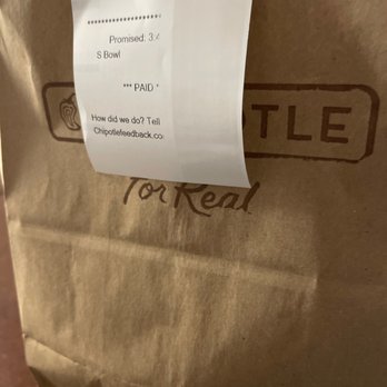 Chipotle Mexican Grill - Receipt - Fast Food Near Me - Lexington, Kentucky Chipotle Mexican Grill - Receipt - Fast Food Near Me - Lexington, Kentucky