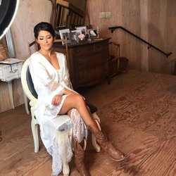 Mallory Garcia - On my wedding day, beautiful makeup!
