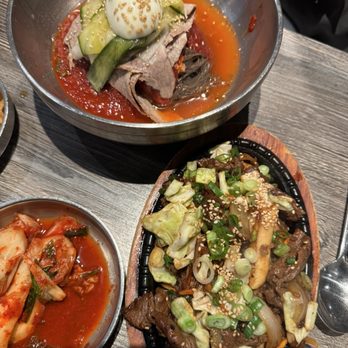 Woomiok - Bulgogi with cold noodles - Korean Near Me - San Diego, California