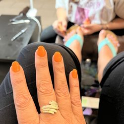 Estelle Nail Spa - My pedicure after my manicure