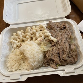 Hawaii Station - Kahlua pork mini meal - Hawaiian Near Me - Edison, New Jersey Hawaii Station - Kahlua pork mini meal - Hawaiian Near Me - Edison, New Jersey