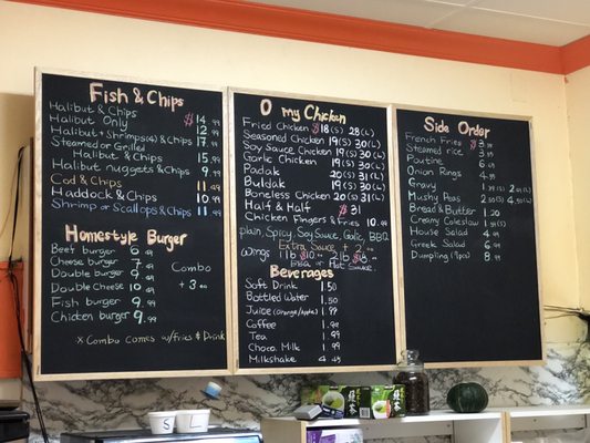 Menu photo 2 Renforth Mall Fish & Chips Etobicoke, ON