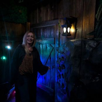 Lara's Labyrinth - Here I am trying to unravel a clue in the escape room - Escape Games Near Me - San Diego, California