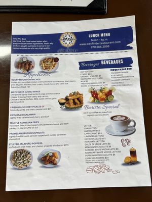 Menu photo 4 Wayfinder Estes Park, CO Menu photo 4 Wayfinder Estes Park, CO