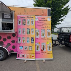 Sweet Station - Sweet station bubble tea truck.