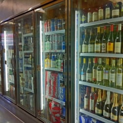 Redwood Estates Store - Beer fridge and cold case for select white wines and champagne