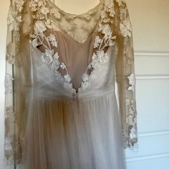 Tailored In White - Initial wedding dress back - Sewing & Alterations Near Me - Phoenix, Arizona
