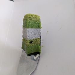 TSUJIRI - Matcha black sesame mousse cake