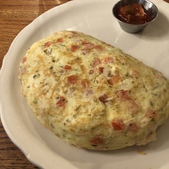 Original Pancake House - Santa Fe egg white omelette with salsa on the side - Breakfast & Brunch Near Me - Southfield, Michigan