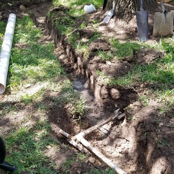 Trophy Landscaping & Irrigation - All the pics are during and after. You can barely tell they were here. - Landscaping Near Me - Katy, Texas