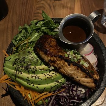 The Corner Place - Salmon Donburi bowl - Canadian (New) Near Me - Toronto, Ontario