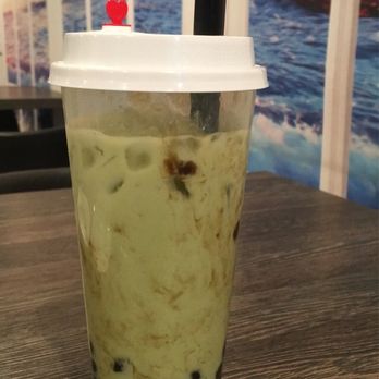 Sherry Blossom - Bubble Milk Tea (matcha) - Hawaiian Near Me - Long Beach, New York